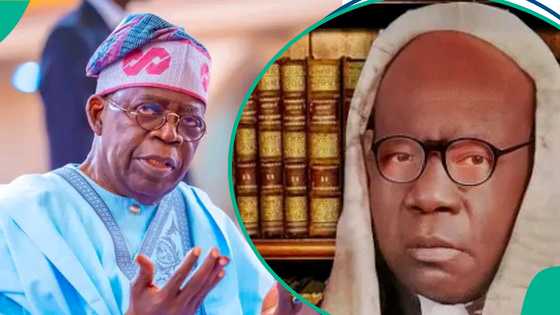 An yi rashi: Tsohon alƙalin Kotun Koli ya kwanta dama, Tinubu ya tura sako