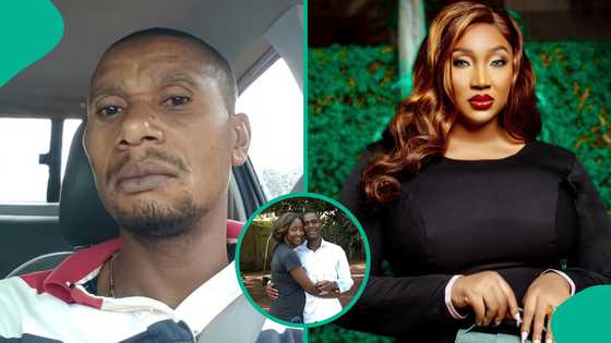 More drama as Judy Austin’s ex-husband Obasi releases more loved-up moments with actress: "Not AI"