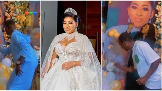 Adeniyi Johnson, Kemi Korede, others get playful, burst balloons like kids at Mide Martin’s birthday party