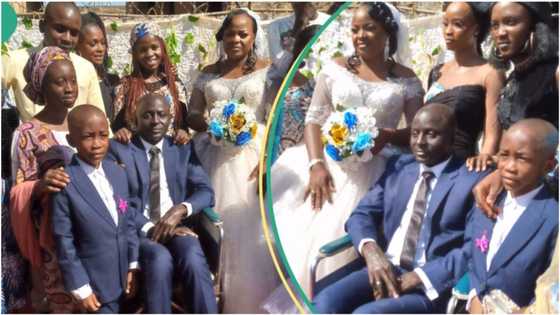 "Congratulation" as Golden Eaglets star who suffered spinal cord injury 16yrs ago got married