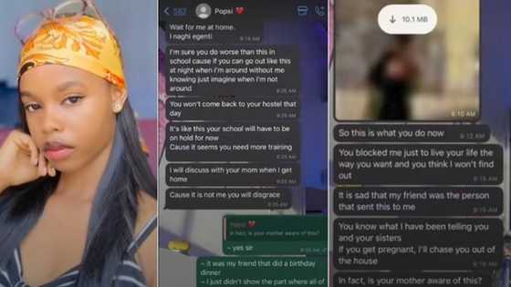 "So this is what you do now?" Chats leak as Nigerian dad blasts daughter for going on date night