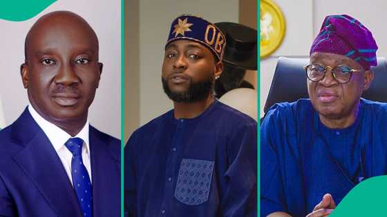Edo governor, Oyetola, 4 other prominent figures Davido had issues with online in one week