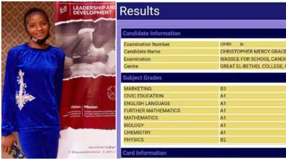 Brilliant Nigerian girl passes WAEC exams with 6 A1's and 2 B's but doesn't have money to further her education