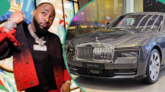 "Baddest for a reason": Davido's new 2024 Rolls Royce Spectre acquisition confirmed by car dealer