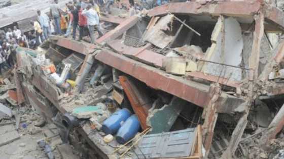 Breaking: 23 trapped, 6 rescued as two- storey building collapses in Ibadan