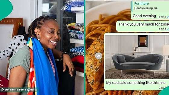 Furniture maker's unexpected reply to lady who slid into his DM to ask question trends online