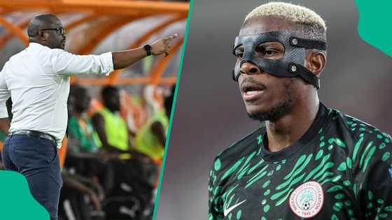 Gabon coach confirms plans to stop Victor Osimhen in World Cup playoff