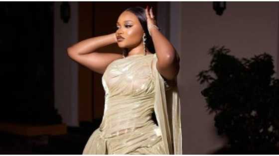 Birthday glam: BBNaija star JMK marks new age in elegant dress