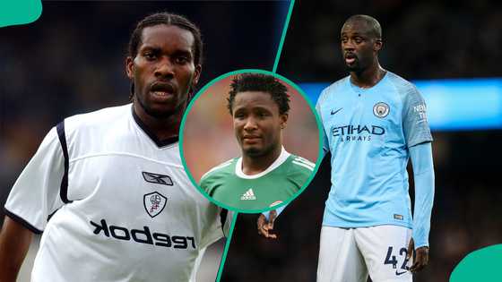 Mikel Obi chooses better player between Jay Jay Okocha and Yaya Toure, fans react