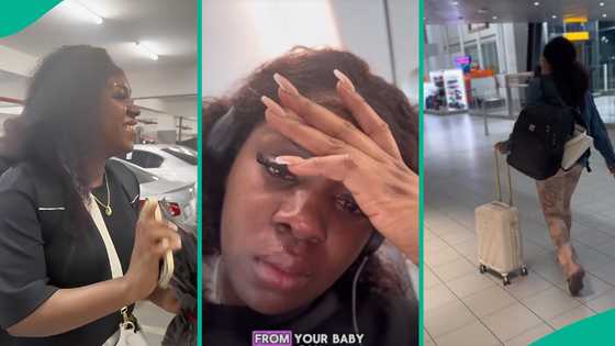 Lady flies to Nigeria for first time in 13 years to meet female stranger she met on TikTok