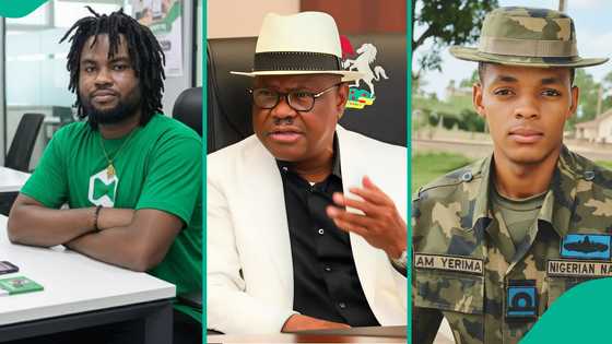 Man points out why Wike should be worried after clash with naval officer: "Something is not right"