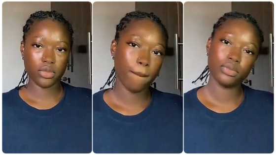 Beautiful Nigerian lady cries out in video, says men don't want to date her, gives hearing reasons
