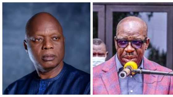 Tension as Edo state govt demolishes ex-deputy governor's house, others