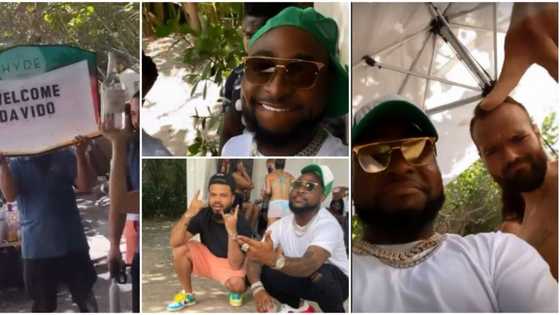 Balling hard: Photos, videos from singer Davido’s fun-filled weekend in Miami