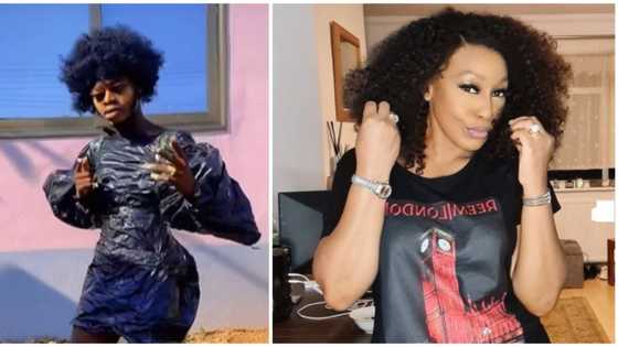 Ghanaian comedian Dacoster strikes again, recreates Rita Dominic's look in hilarious video