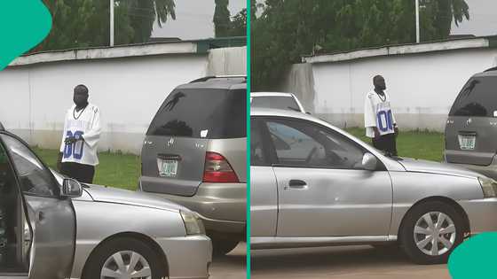 Man whose wife was in labour melts hearts over his behaviour in hospital