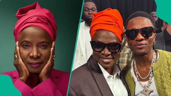 Grammy Award singer Angelique Kidjo gushes after meeting Wizkid for first time: "Rush do collabo"