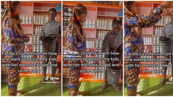 "See the evil in my house": Madam catches househelp at 1am mixing her urine and menstrual blood for her kids