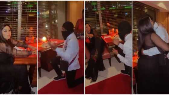 Celebrity stylist Toyin Lawani gets engaged to lover on Valentine's Day