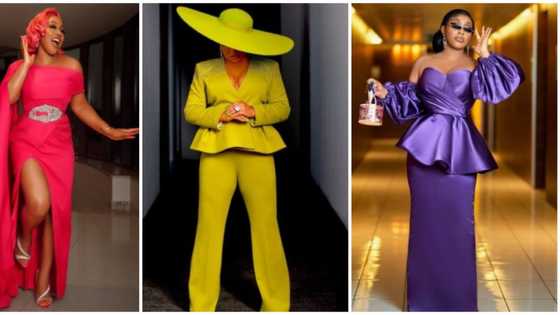 Nollywood fashion: Actress Rita Dominic rocks the red carpet look in 8 stunning photos