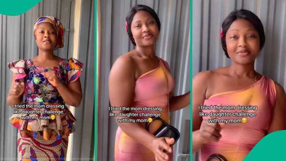 Lady transforms her mother and makes her look beautiful like young person, video trends on TikTok