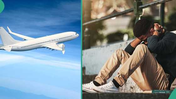 "I lost all my funds": Man returns to Nigeria after girlfriend he took overseas abandoned him