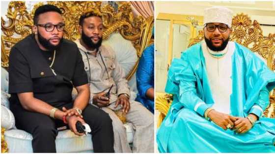 Kcee celebrates little brother E-Money as he marks birthday