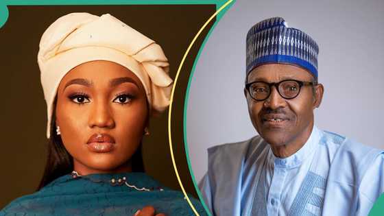 Buhari's death: Painful moment as Zahra Buhari, close family members weep in deep sorrow at hospital