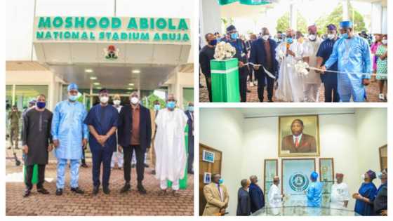Buhari gives late MKO Abiola's family 1 monumental gift (photos)