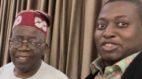 2023: APC youth leader Dayo Israel shares video of Tinubu having meetings at 1 am