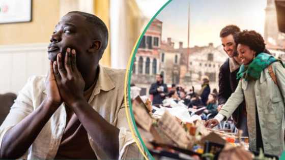 Nigerian man reacts as his bride-to-be dumps him to follow oyinbo man weeks to wedding