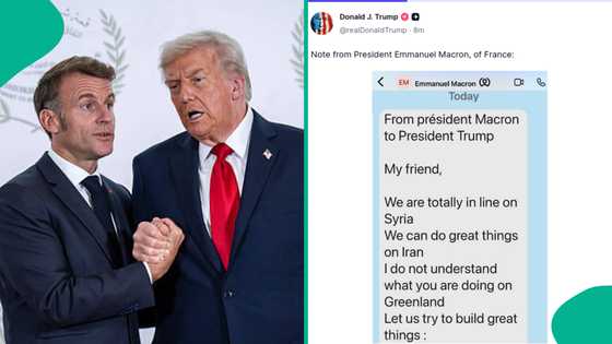 Trump ya fallasa abin da shugaban Faransa ya fada masa kan Iran da Syria