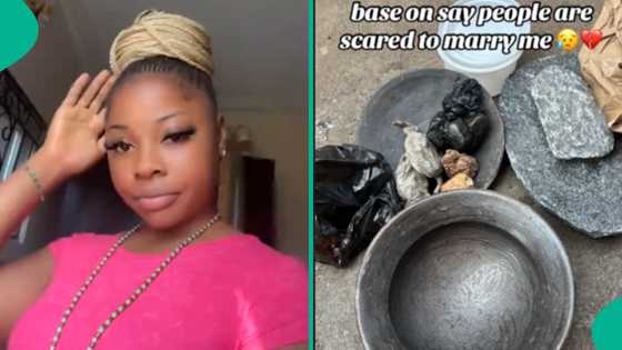 Pretty lady cries out online, says people are afraid to marry her because of job she does