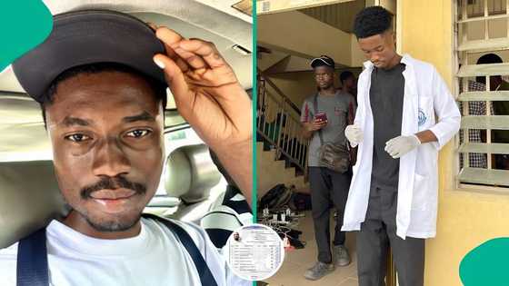 500-level OOU student shares semester results after scoring 5 As and 2 Bs, reveals his current CGPA
