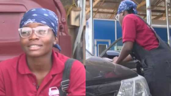 Brilliant secondary school leaver working as a car apprentice because she can't afford varsity education