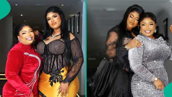 Laide Bakare marks daughter's 17th b'day, her look elicits reactions online: "Can't believe her age"