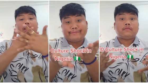 "They have their own English called Pidgin": Oyinbo man gets shocked by things he sees in Nigeria