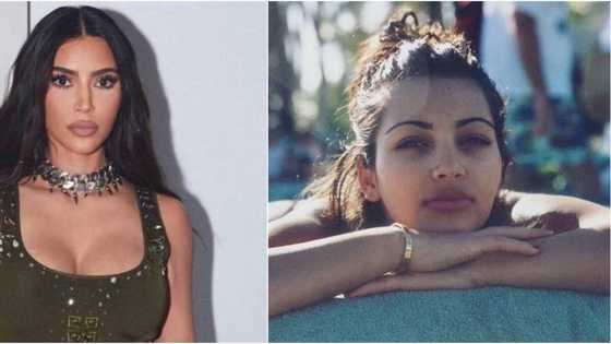 Fans react as Kim Kardashian shares adorable throwback photo of when she was 16
