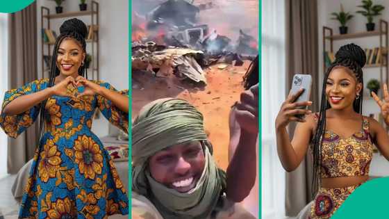 "What an audacity": Lagos Tiktoker dares armed men, their reply leaves Nigerians on edge