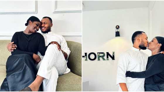 “Public kissing isn't decent”: Pastor Paul Enenche’s daughter dragged for posting loved-up photo with husband