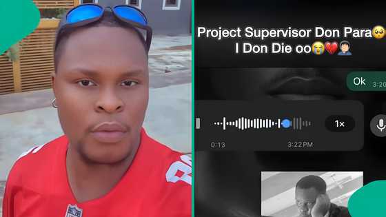 Man shares his chat with project supervisor on WhatsApp, people react to worrying voice note