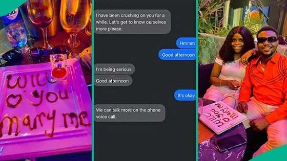 Lady posts romantic chat with Facebook friend-turned-husband, people react