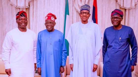 Magajin Buhari: Karon farko bayan lashe zaɓen APC, Tinubu ya lallaɓa ya sa labule da shugaban ƙasa