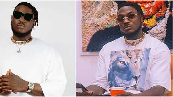 Peruzzi angrily storms out of nightclub, shoots in the air after fans told him to apologise for coming late
