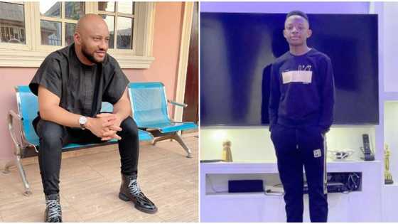 May you be a greater version: Yul Edochie gushes over second son, the Game Master, as he clocks 14, Fans react