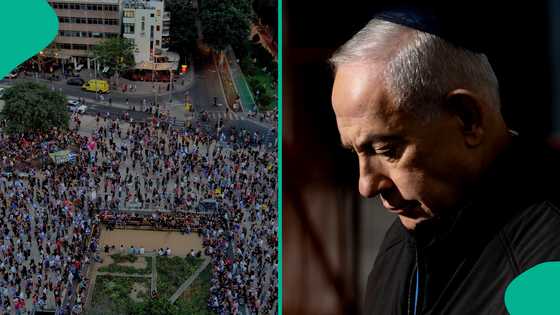 Protest erupts in Israel as war in Middle East disrupts lives, video emerges