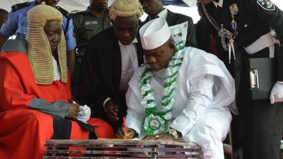 Gwamnoni 7, manyan sarakuna, da jiga-jigan da suka halarci bikin rantsar da Yahaya Bello