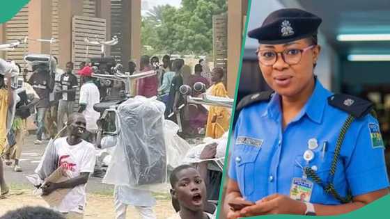 BREAKING: Abuja police station burns down? Fact emerges