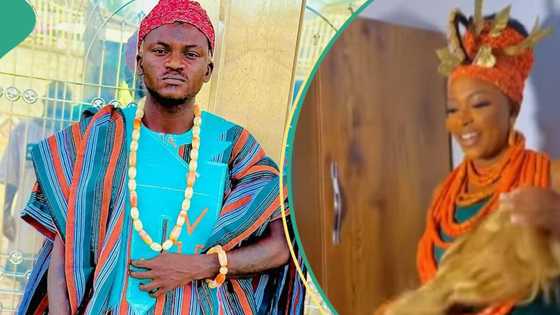 "Queen Zazu 03": Portable officially unveils baby mama Ashabi as his wife, shares video