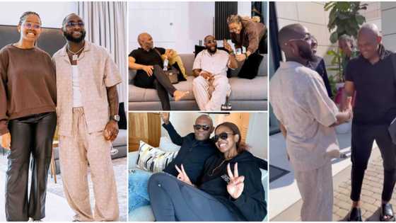 Tony Elumelu hosts Davido at his mansion for daughter’s 21st birthday, they discuss Timeless album, others